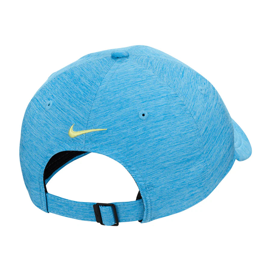 *New* Nike Mens Dri-Fit Structured Heathered Adjustable Blue Golf Cap