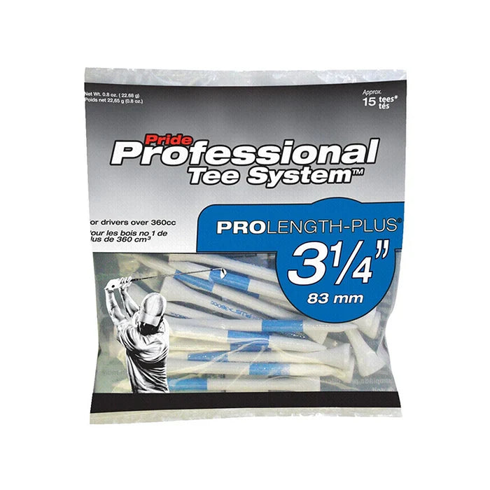 Pride Professional PROLENGTH PLUS 3 1/4" -White/Blue