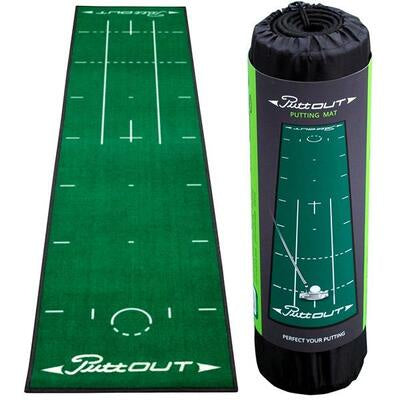 Putt Out Putting Mat Medium Green