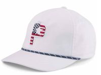 *New* Puma Golf Pars & Stripes Rope Cap