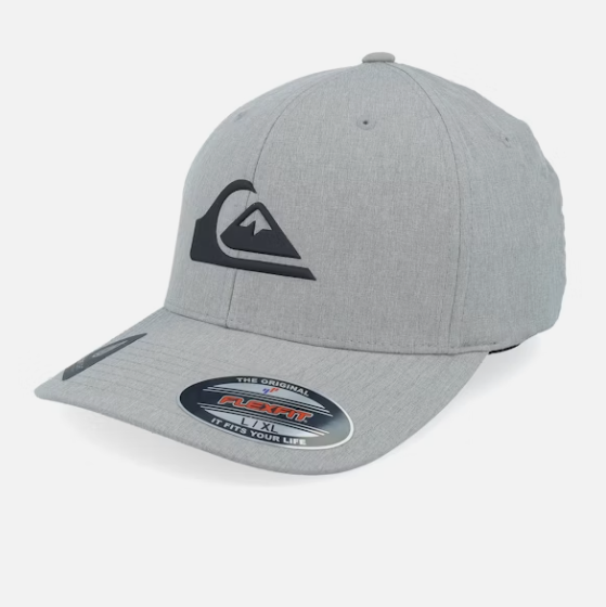 *New* Quiksilver Flexfit Grey Cap