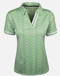 *New* Snake Eyes Golf Ladies V Neck Polo