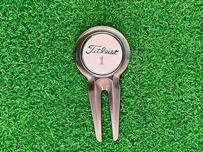 Titleist pitch mark repair tool & ball marker