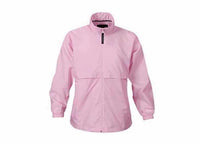 Stormtech Women’s packable golf jacket - water resistant - pink - MEDIUM