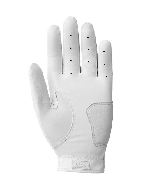 Wilson Grip Plus 2025 Women's Golf Glove / White - For Right Handed Golfer