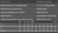 *New* PGF Swift Ladies Full Set