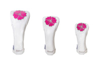 *New* Hometask Pink/White Ladies Headcovers