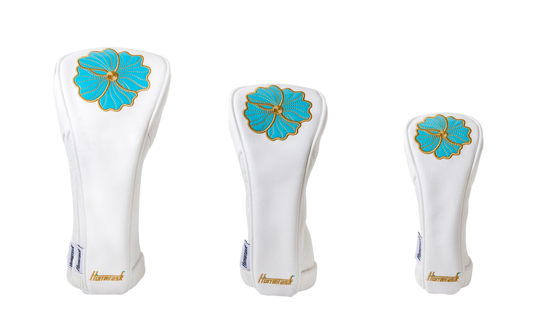 *New* Hometask Blue/White Ladies Headcovers