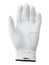 Wilson Grip Plus 2025 Golf Glove / White - For Right Handed Golfer