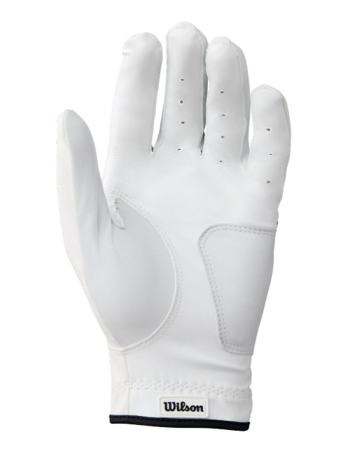 Wilson Grip Plus 2025 Golf Glove / White - For Left Handed Golfer